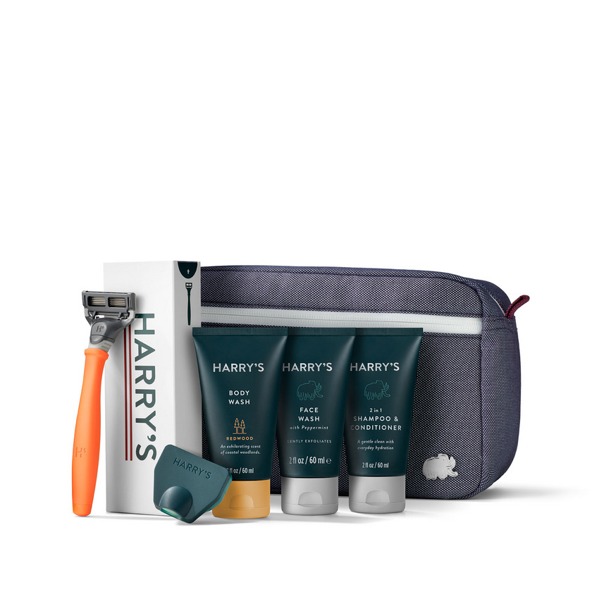Shave & Shower Travel Kit | Harry's